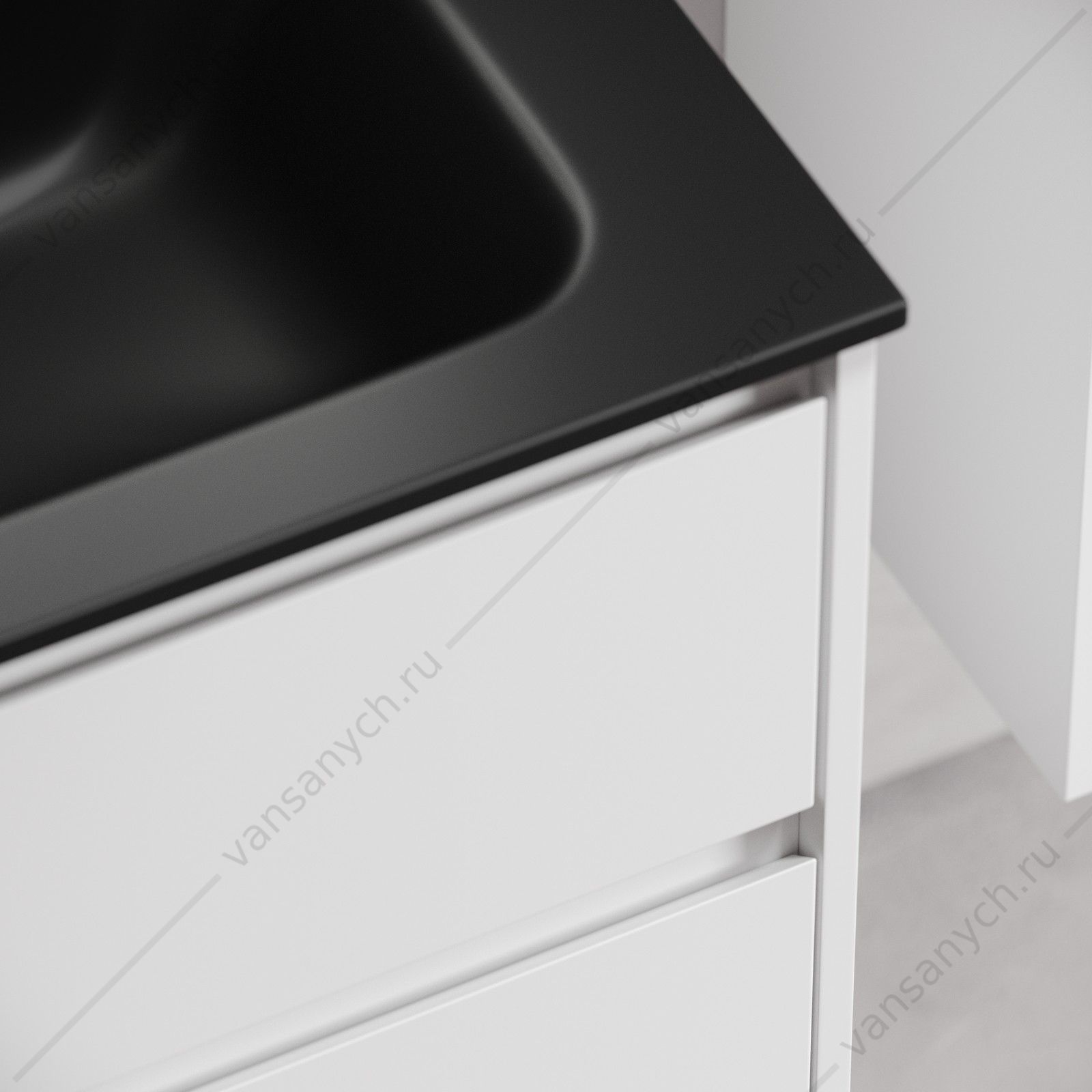 Тумба под раковину 80 подвесная SANCOS Libra 79х50 Белый LB80W SANCOS (Италия) купить в Тюмени (Ван Саныч™)