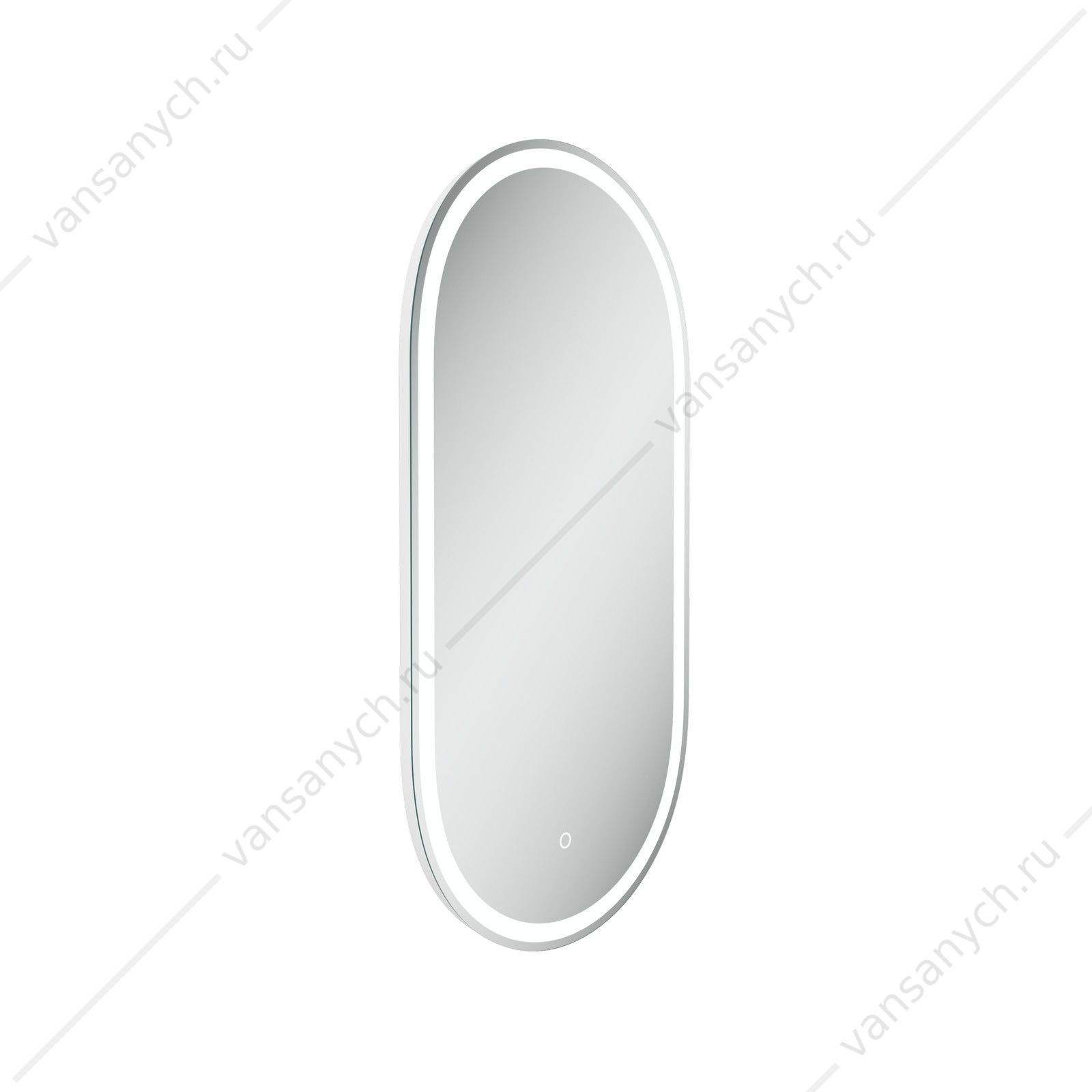 Зеркало 45 овальное SANCOS Oval 45х90 с подсветкой, сенсор, OV45F SANCOS (Италия) купить в Тюмени (Ван Саныч™)