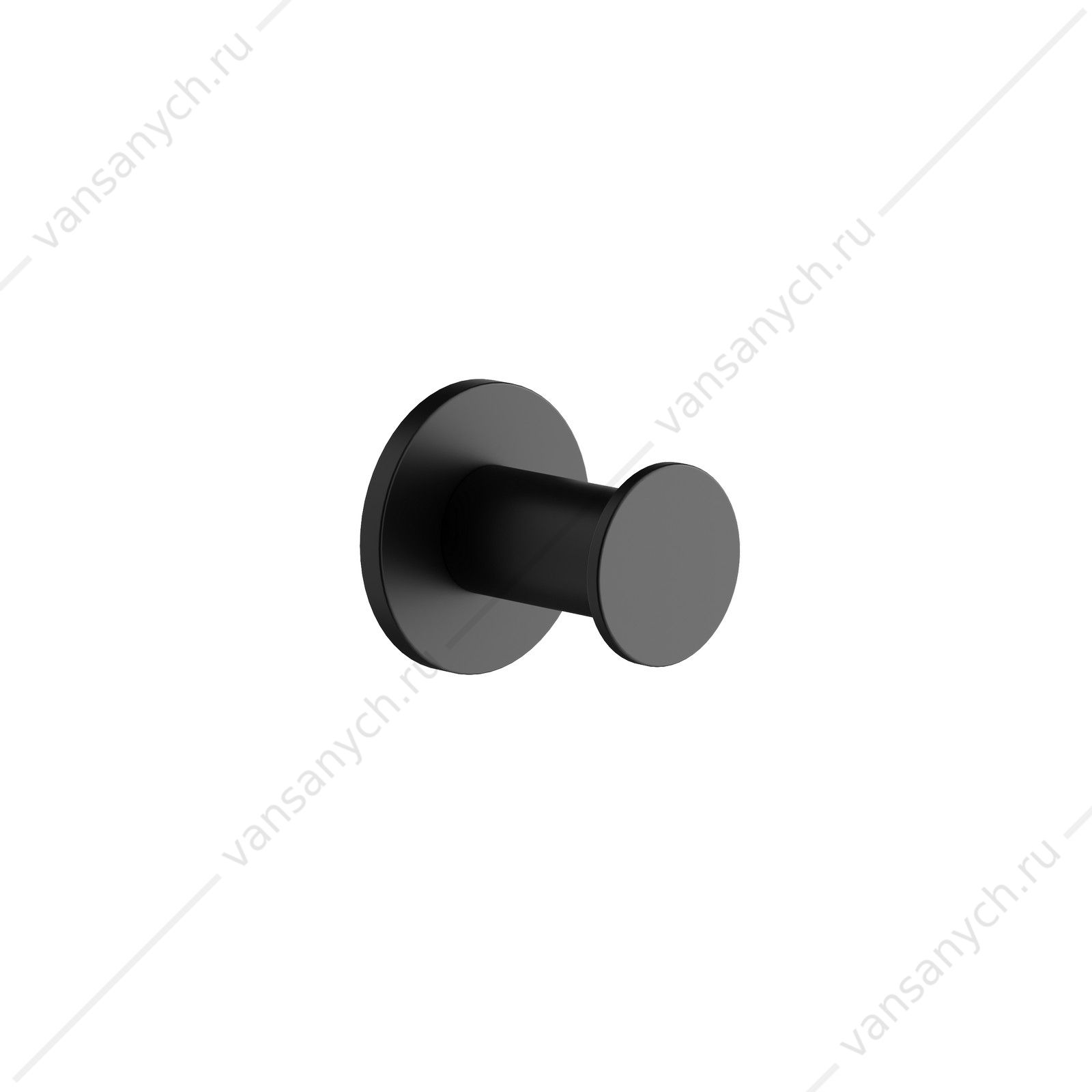 Крючок Sancos Base SC9025MB, черный, настенный SANCOS (Италия) купить в Тюмени (Ван Саныч™)