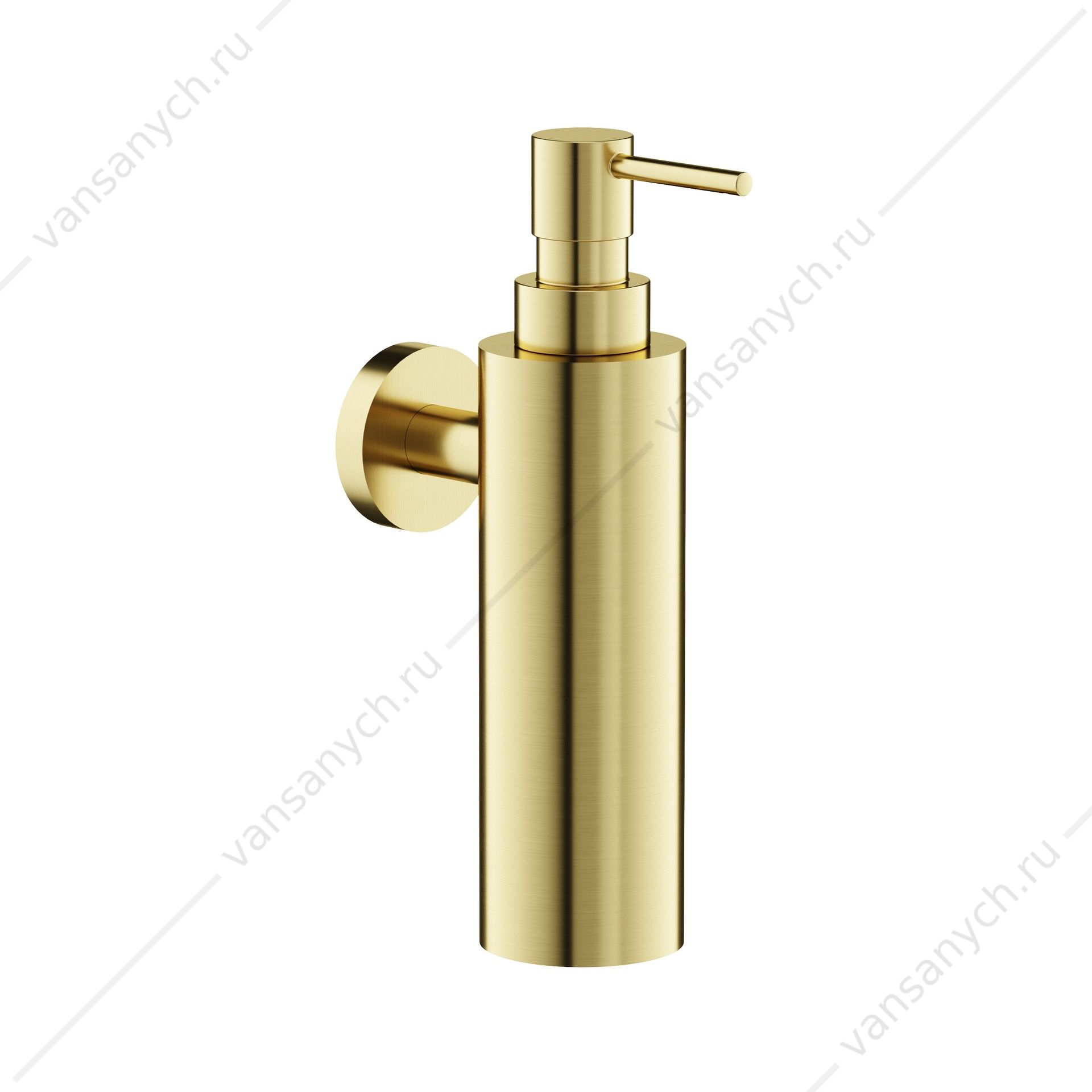Дозатор Sancos Base SC9027BG, золото брашированное, настенный SANCOS (Италия) купить в Тюмени (Ван Саныч™)