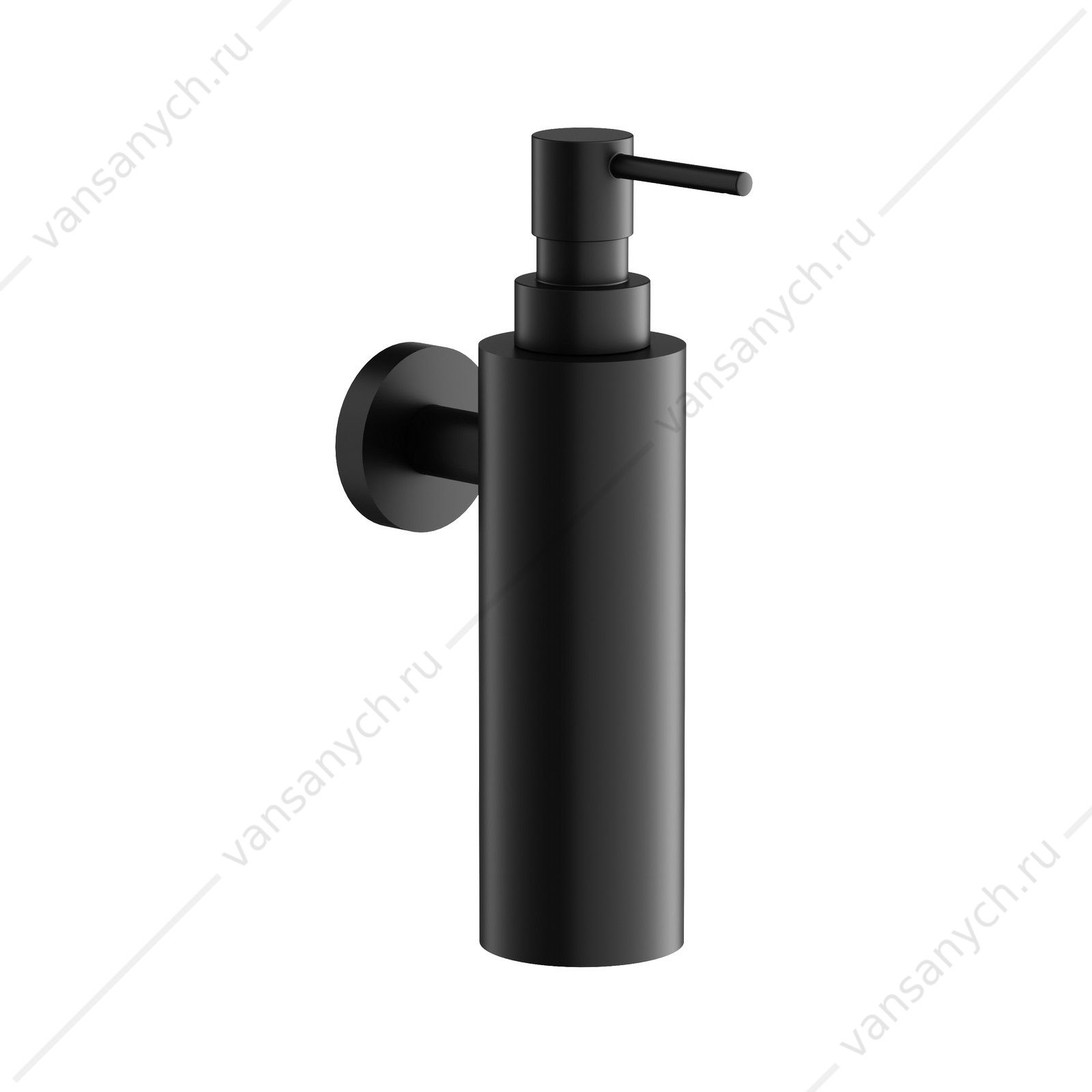 Дозатор Sancos Base SC9027MB, черный, настенный SANCOS (Италия) купить в Тюмени (Ван Саныч™)