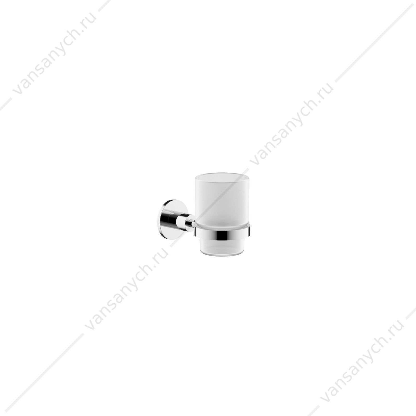 Стакан Sancos Base SC9030CH, хром, настенный SANCOS (Италия) купить в Тюмени (Ван Саныч™)