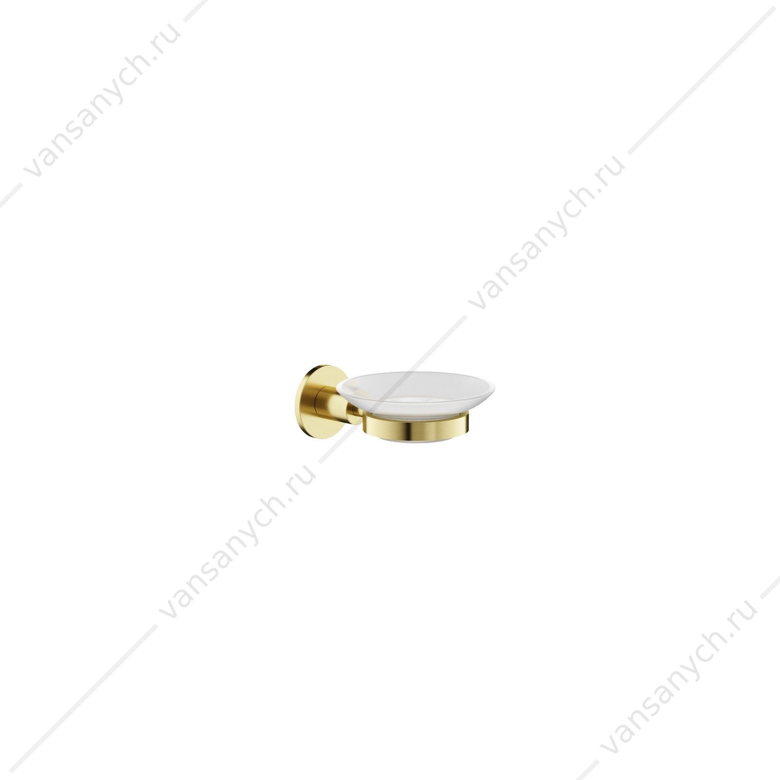 Мыльница Sancos Base SC9031BG, золото брашированное, настенный SANCOS (Италия) купить в Тюмени (Ван Саныч™)