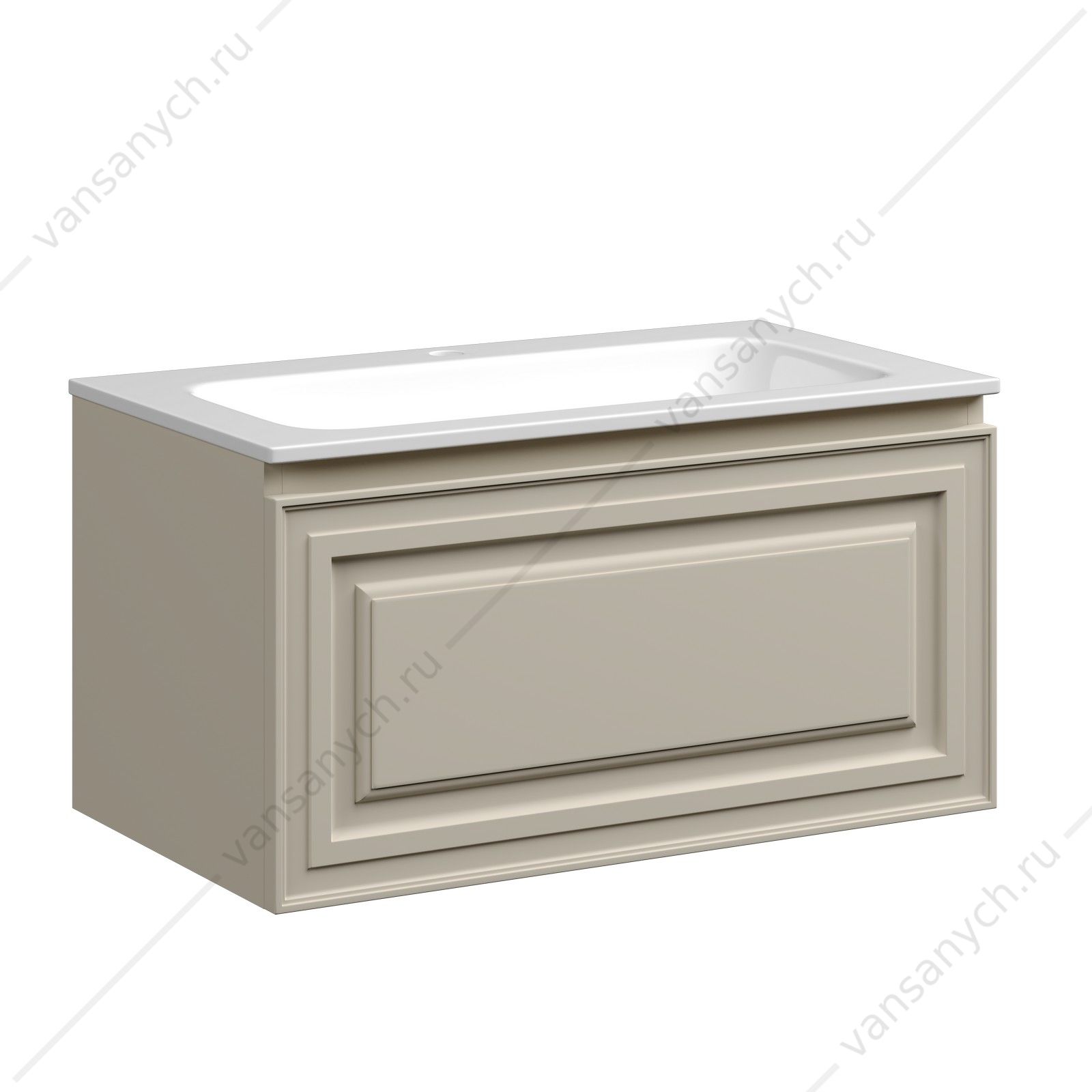 Тумба под раковину 80 подвесная SANCOS Very 79х40, 6 Beige Soft VR80CE SANCOS (Италия) купить в Тюмени (Ван Саныч™)
