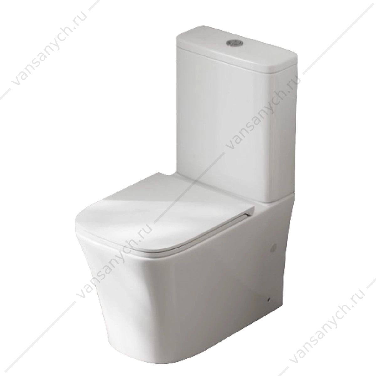 УТ000039114 Унитаз безободковый Торнадо Watersense Amelia Vortex W01832 микролифт напольный  Watersense (Италия/Китай) купить в Тюмени (Ван Саныч™)
