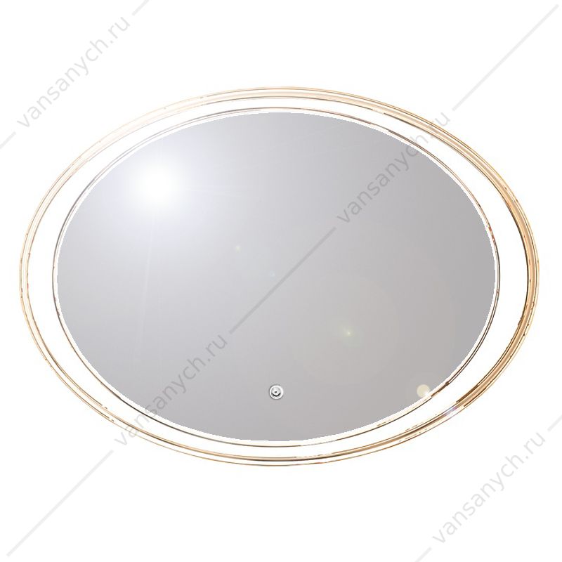 170311 Зеркало 80х55 AZARIO Alba с подсветкой и диммером, с гравировкой CS00063646 Azario (Китай) купить в Тюмени (Ван Саныч™)