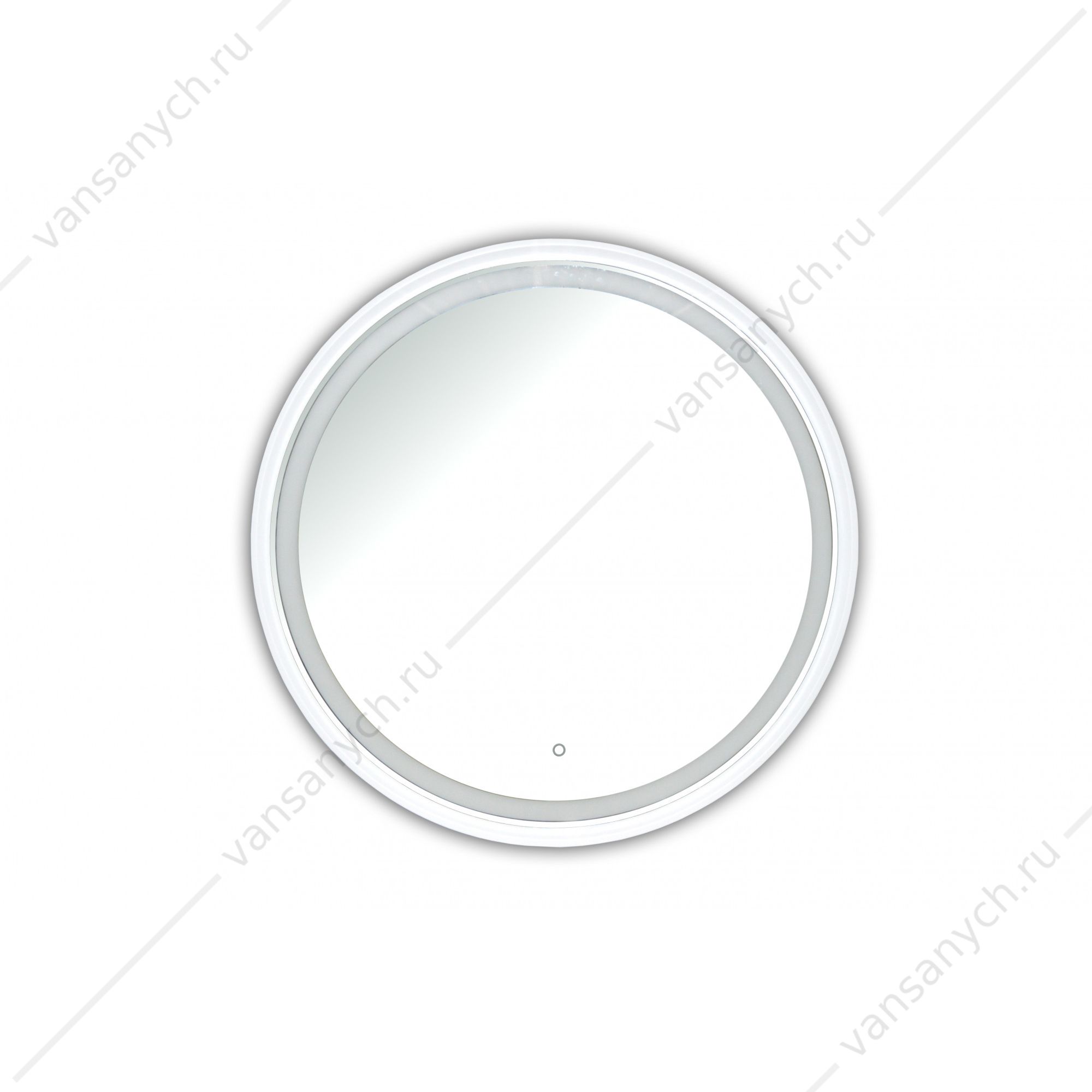 171701 Зеркало D77 LORANTO Бергамо круглое сенсор выкл, CS00068076 Loranto (Россия-Китай) купить в Тюмени (Ван Саныч™)