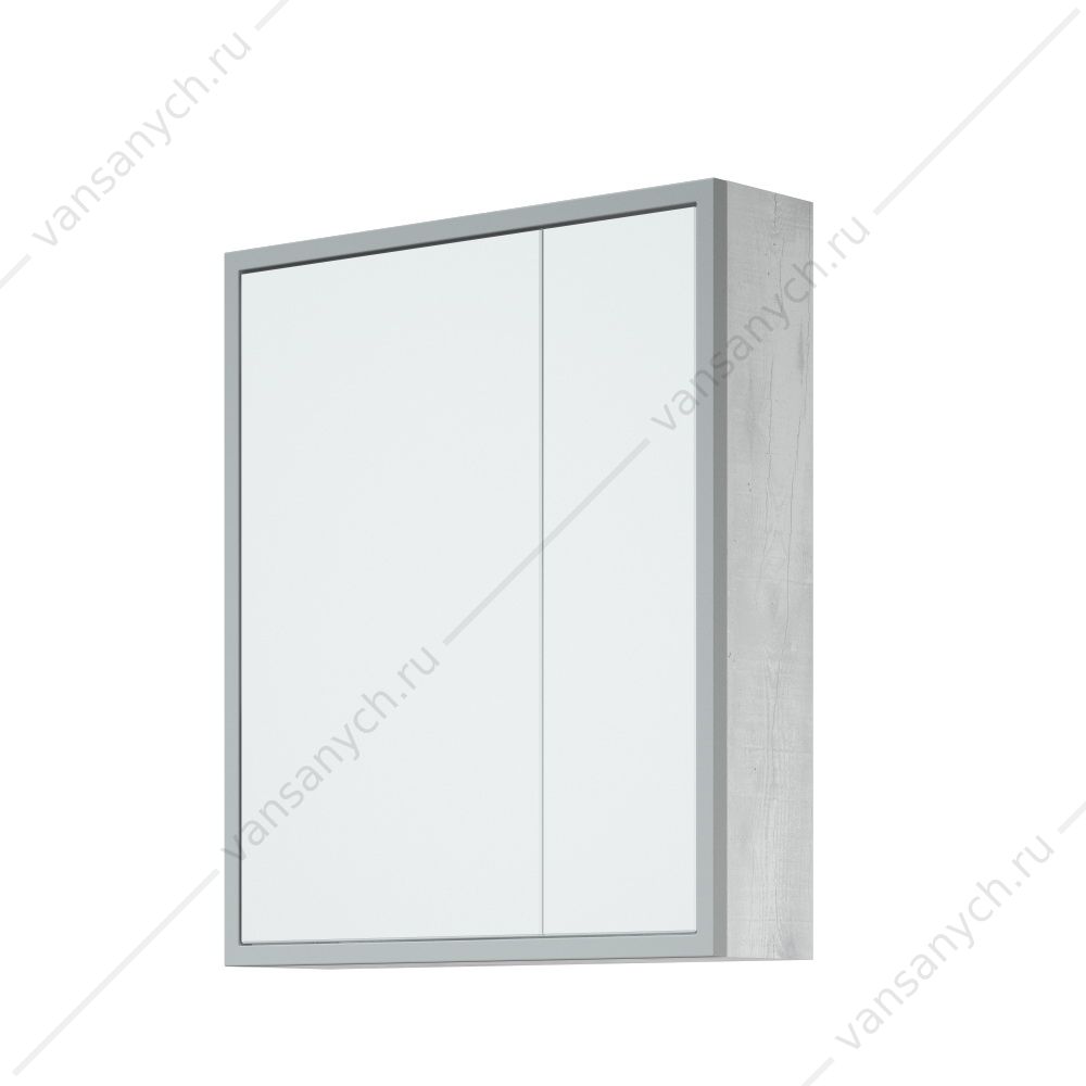 11780 Зеркало-шкаф Айрон 70 серый/пайн Corozo (Россия) купить в Тюмени (Ван Саныч™)
