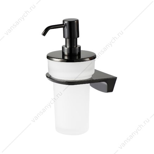 Дозатор для жидкого мыла, Glan K-5100, черный, K-5199 WasserKraft (Германия) купить в Тюмени (Ван Саныч™)