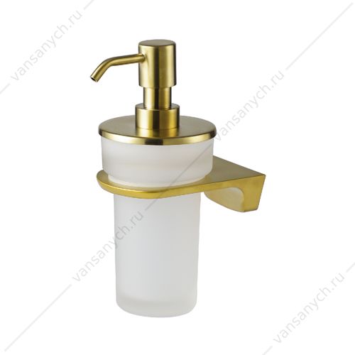 Дозатор для жидкого мыла, Aisch K-5900, золото, K-5999 WasserKraft (Германия) купить в Тюмени (Ван Саныч™)