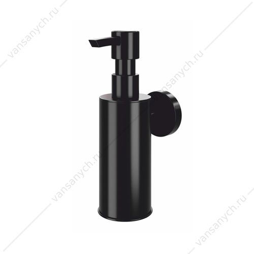 Дозатор для жидкого мыла антивандальный, черный, K-1399BLACK WasserKraft (Германия) купить в Тюмени (Ван Саныч™)