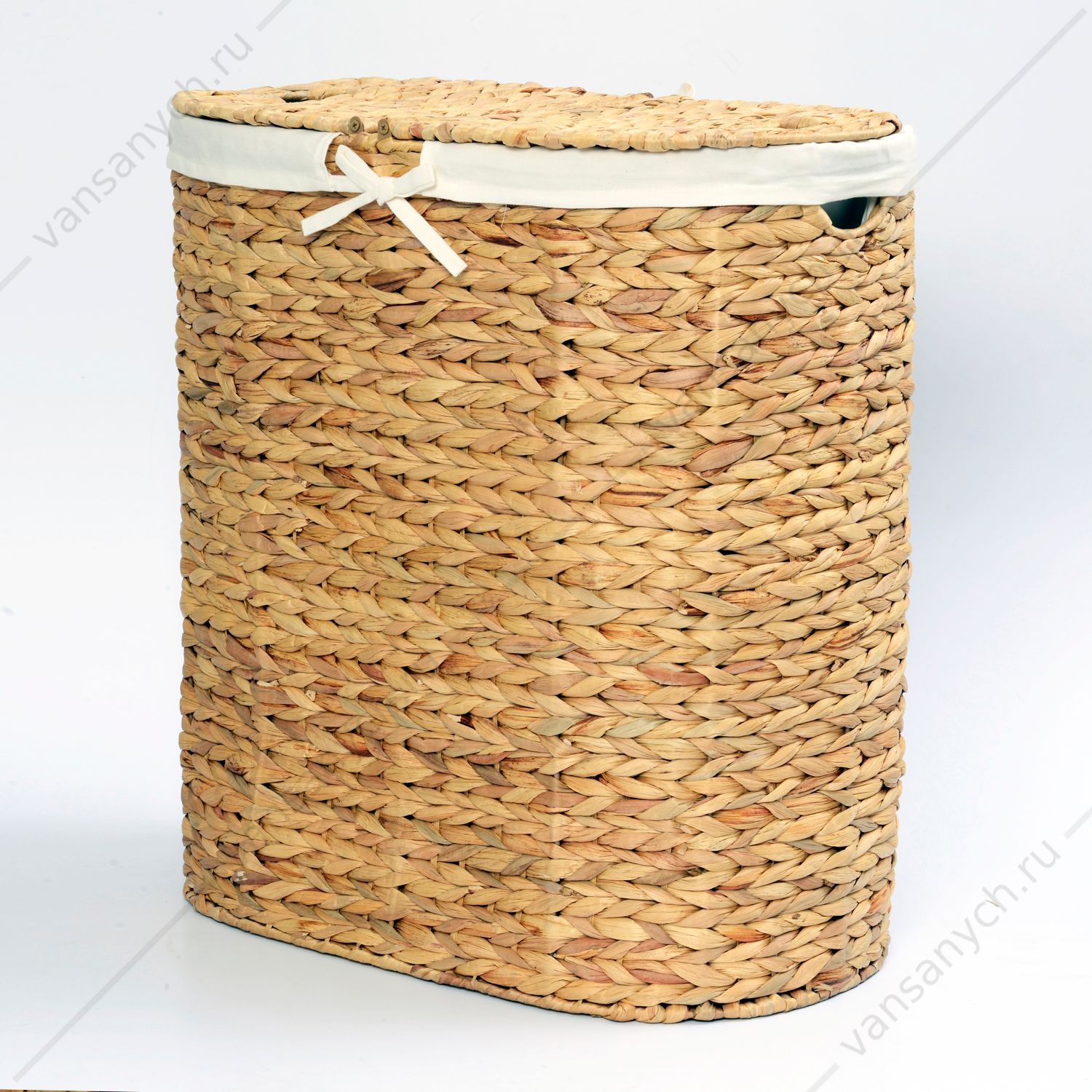 Плетеная корзина для белья Dill WB-611-L, коричневый WasserKraft (Германия) купить в Тюмени (Ван Саныч™)