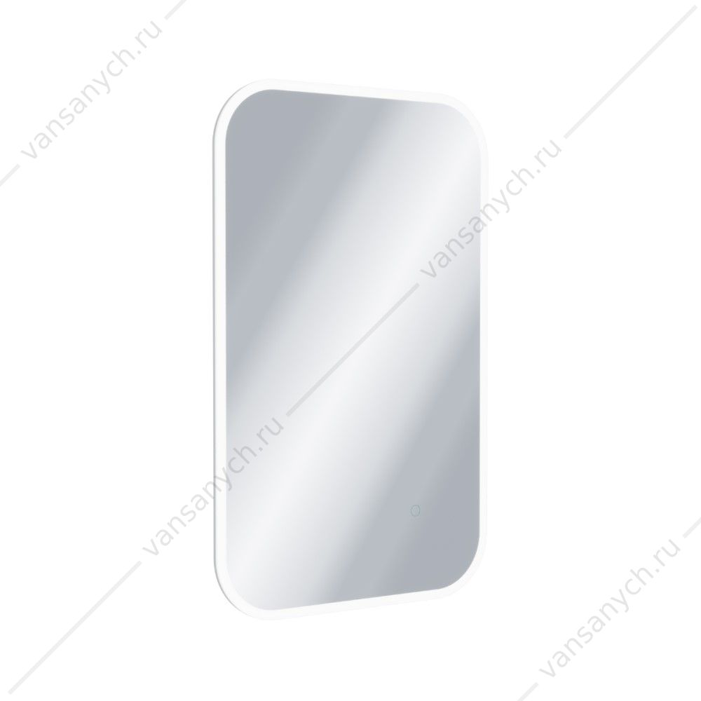 Зеркало с подсветкой прямоугольное EXCELLENT Lumiro 80x50 белый мат EXCELLENT(Польша) купить в Тюмени (Ван Саныч™)