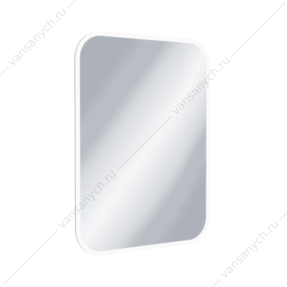 Зеркало с подсветкой прямоугольное EXCELLENT Lumiro 80x60 белый мат EXCELLENT(Польша) купить в Тюмени (Ван Саныч™)