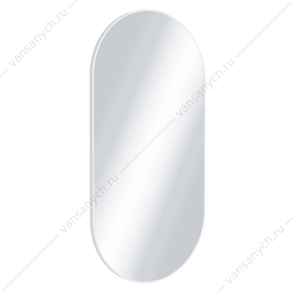 Зеркало с подсветкой овальное EXCELLENT Revia 100x50 белый мат EXCELLENT(Польша) купить в Тюмени (Ван Саныч™)