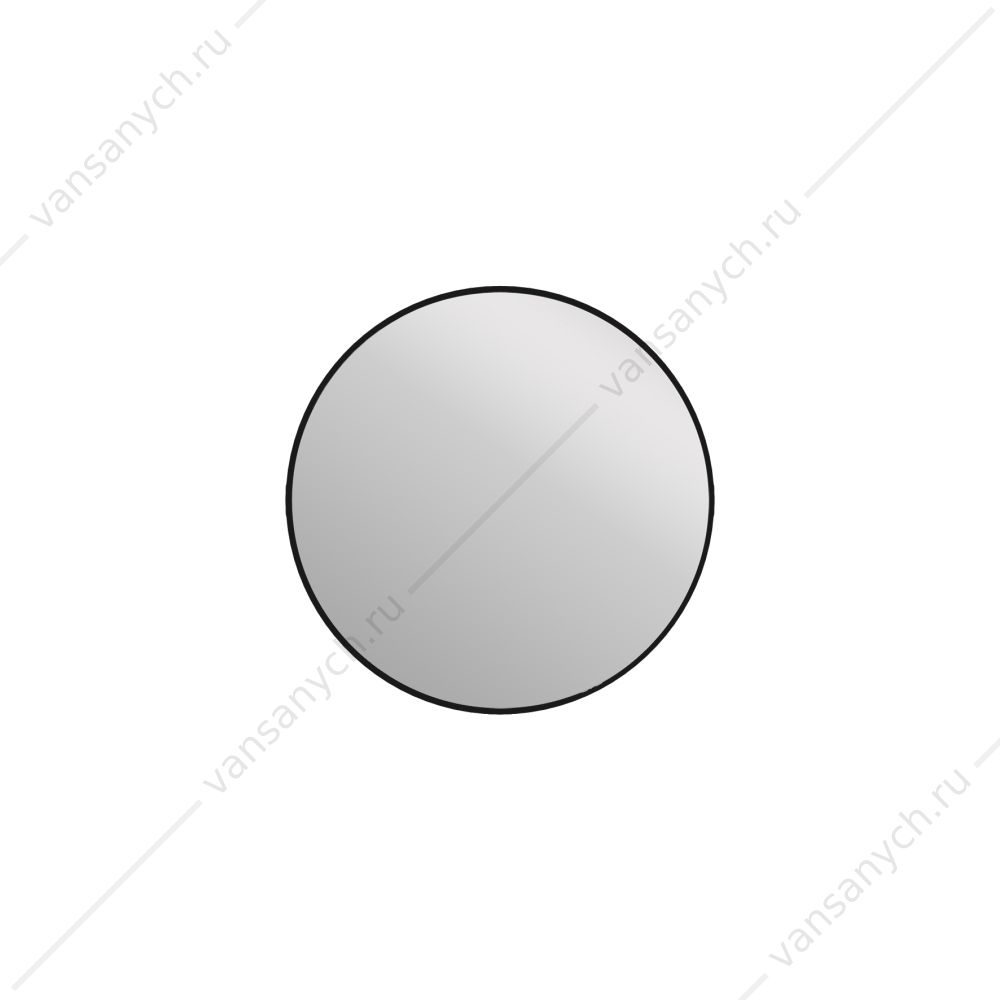 Зеркало ECLIPSE smart 60x60 с подсветкой круглое в черной рамке, А64146 Cersanit (Польша) купить в Тюмени (Ван Саныч™)