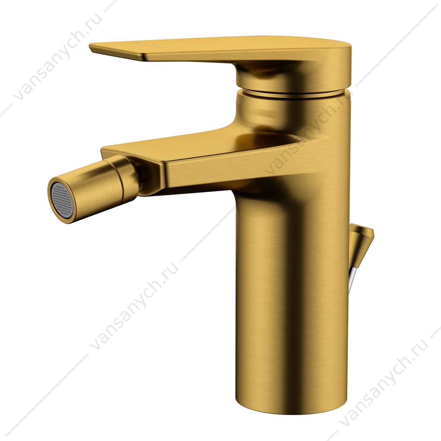 9063511 Смеситель для биде с донным клапаном Aisch 5506, золото матовое WasserKraft (Германия) купить в Тюмени (Ван Саныч™)
