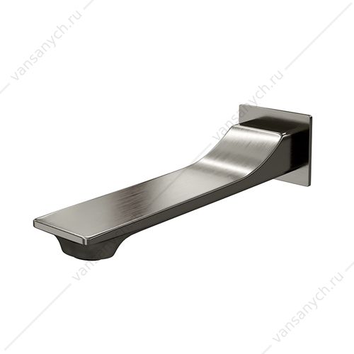 9062916 Настенный излив для ванны A176, цвет оружейная сталь WasserKraft (Германия) купить в Тюмени (Ван Саныч™)