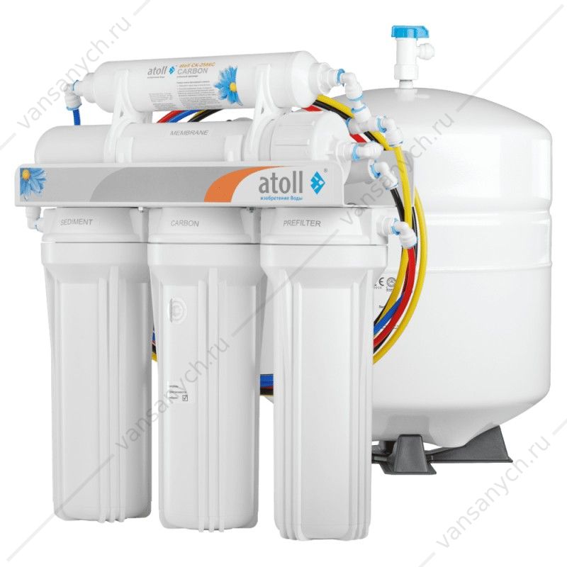 Фильтр для воды (обратный осмос) atoll A-550 STDA (без питьевого крана) ATEFDR097 attol (Россия) купить в Тюмени (Ван Саныч™)