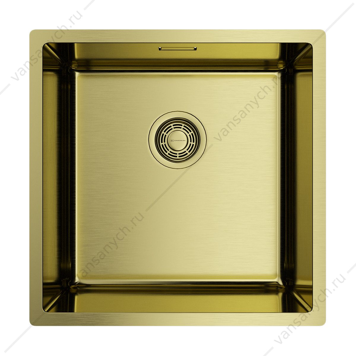 Мойка Omoikiri Tadzava 44-U/I Ultra-LG светлое золото Omoikiri (Япония) купить в Тюмени (Ван Саныч™)