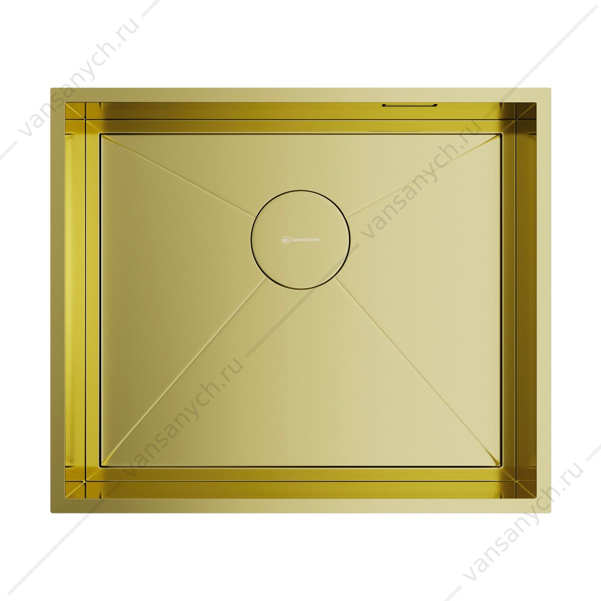 Мойка Omoikiri Kasen 53-26-INT-LG светлое золото Omoikiri (Япония) купить в Тюмени (Ван Саныч™)