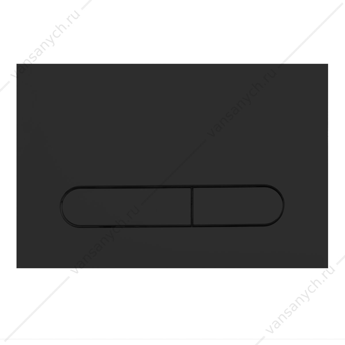 00-00007701 Кнопка смыва BelBagno PROSPERO, цвет-черный матовый Tocco Morbido Belbagno (Италия) купить в Тюмени (Ван Саныч™)